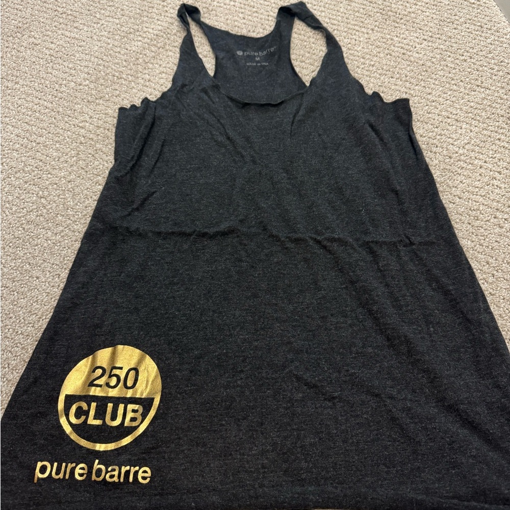 Pure Barre 250 Women's Black Tank Top